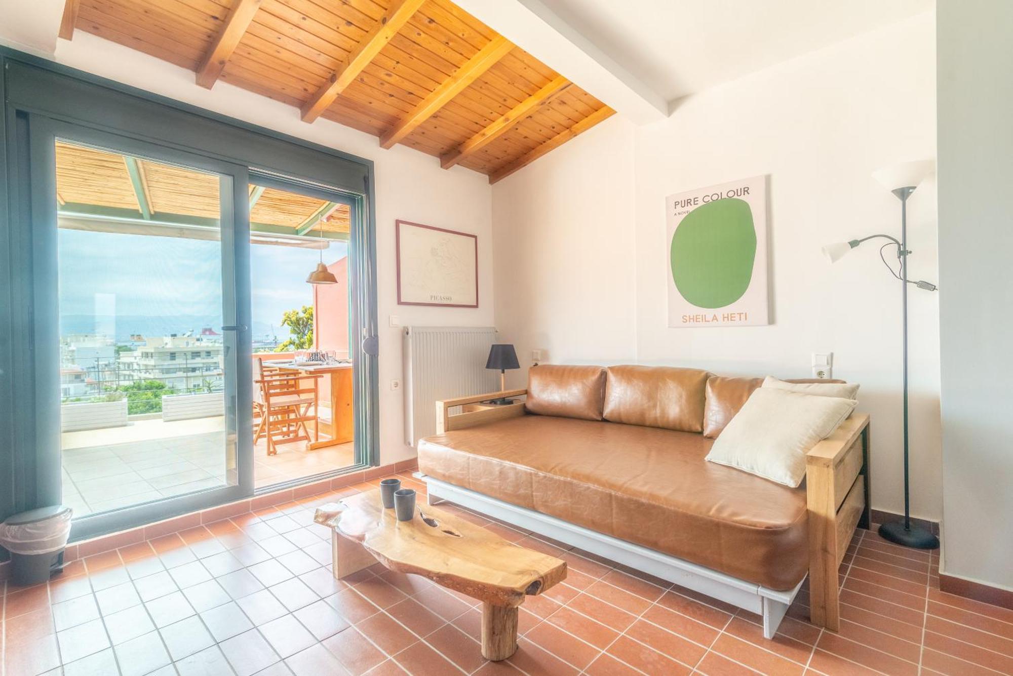 City Loft Near The Airport With Seaview Heraklion  Ngoại thất bức ảnh