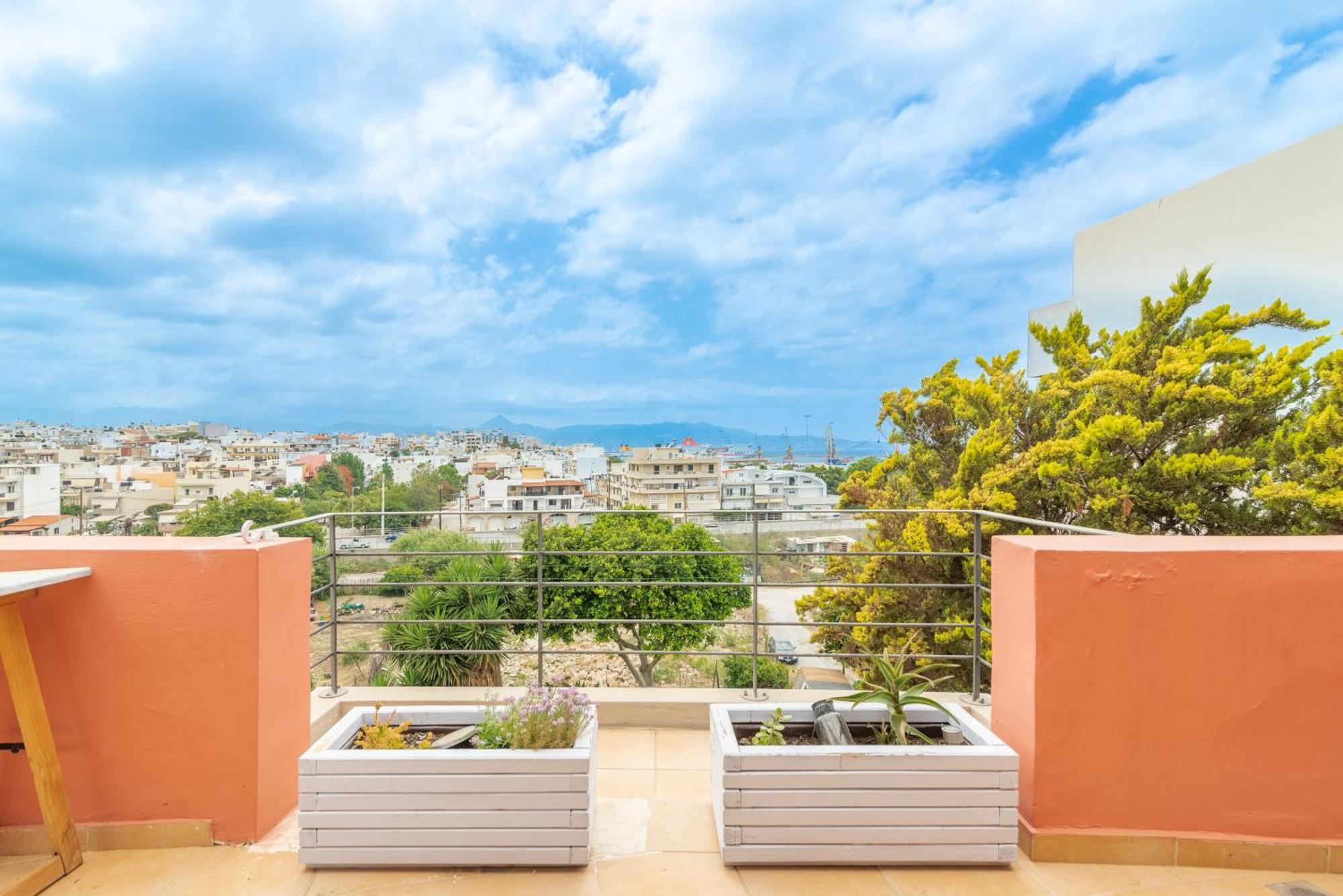 City Loft Near The Airport With Seaview Heraklion  Ngoại thất bức ảnh
