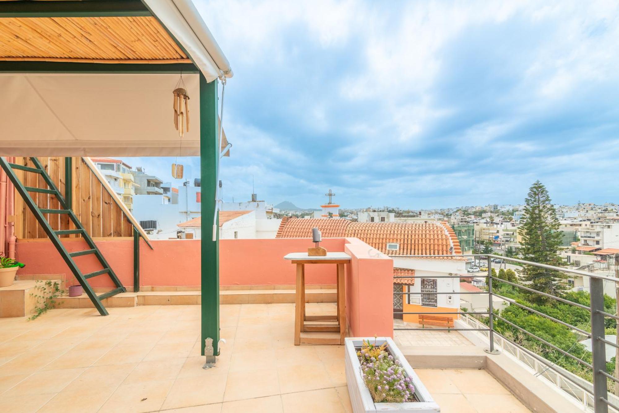 City Loft Near The Airport With Seaview Heraklion  Ngoại thất bức ảnh